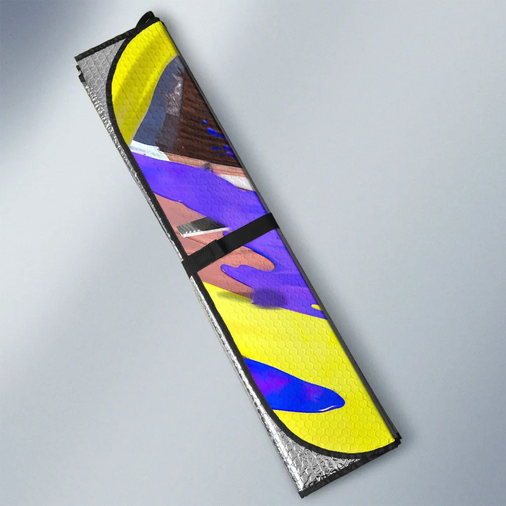 Agent 3 Splatoon Car Sunshade Custom Car Accessories
