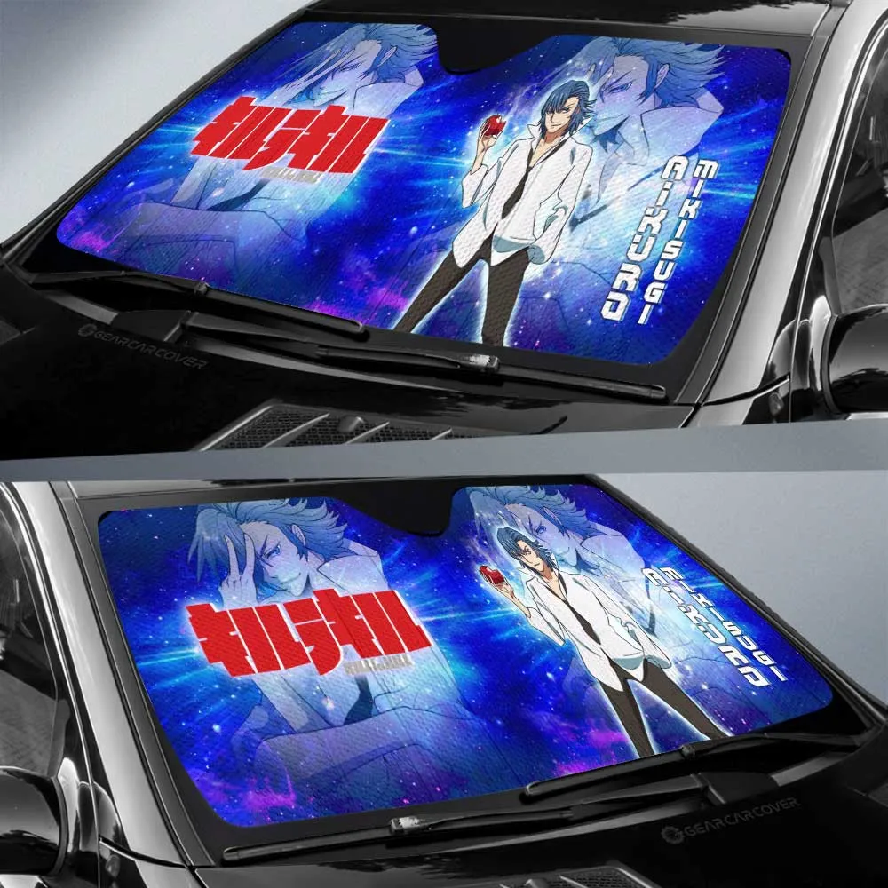Aikurou Mikisugi Car Sunshade Custom Characters Kill La Kill Anime Car Accessories