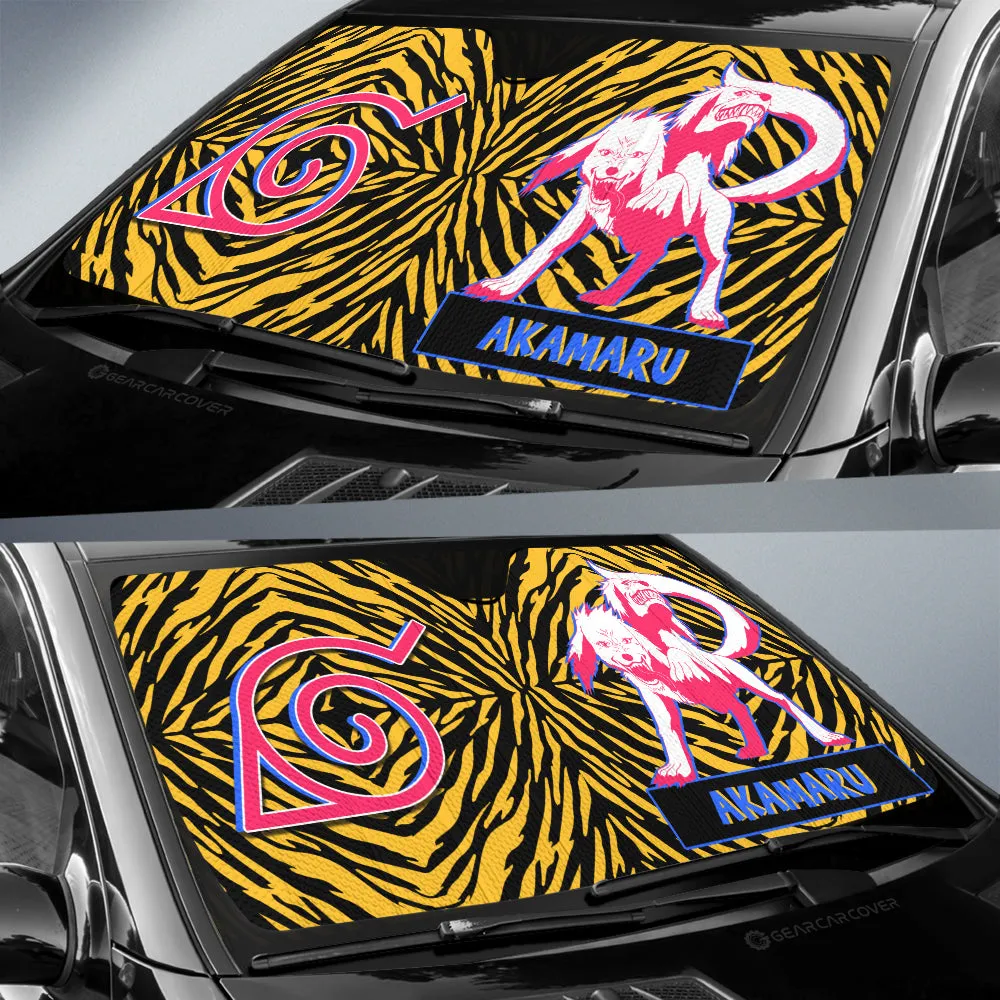 Akamaru Car Sunshade Custom