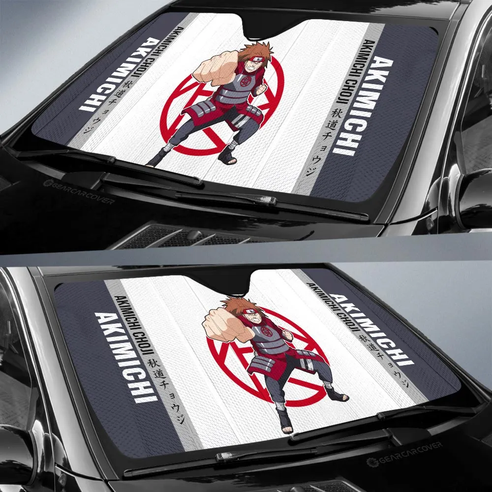 Akimichi Chouji Car Sunshade Custom Anime Car Accessories