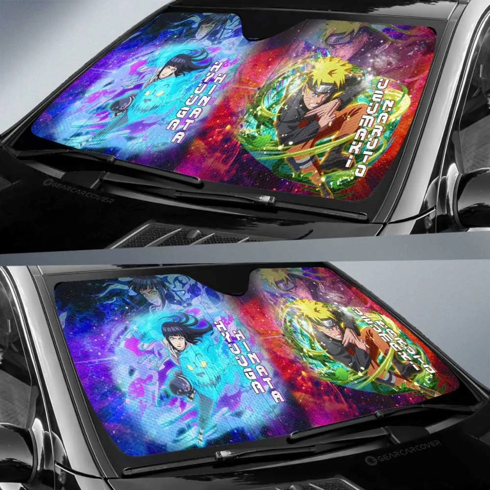 And Hinata Car Sunshade Custom Characters Car Accessories