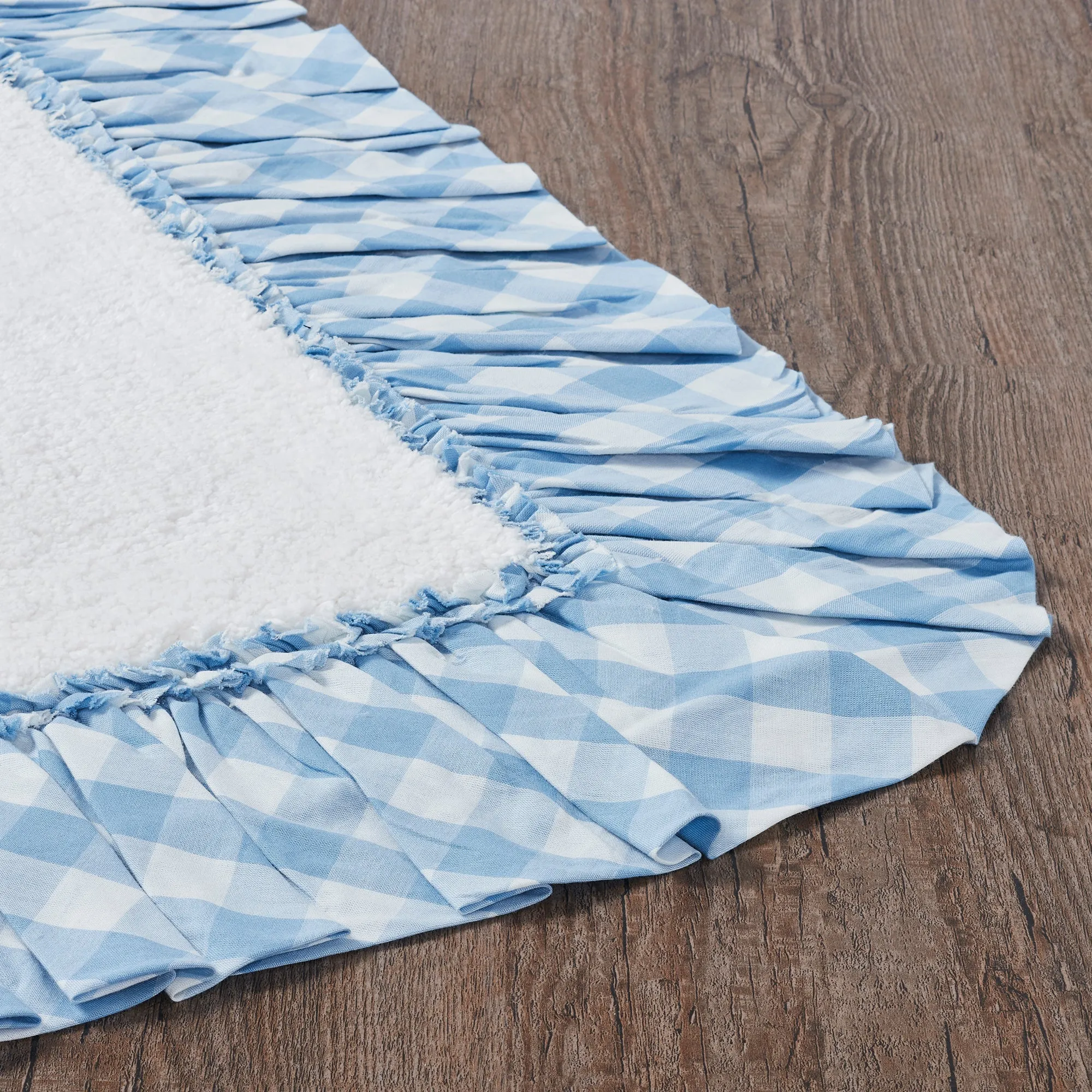 Annie Buffalo Blue Check Bathmat 20x30