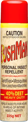 Bushman Ultra Insect Repellent 130g 40% Deet Heavy Duty