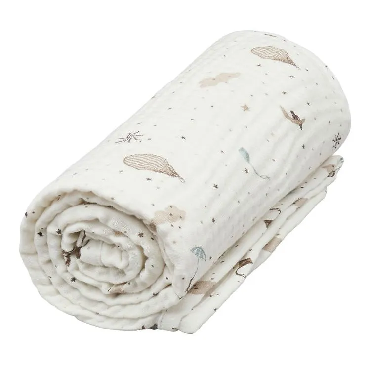 Cam Cam Copenhagen Muslin Baby Blanket GOTS Dreamland