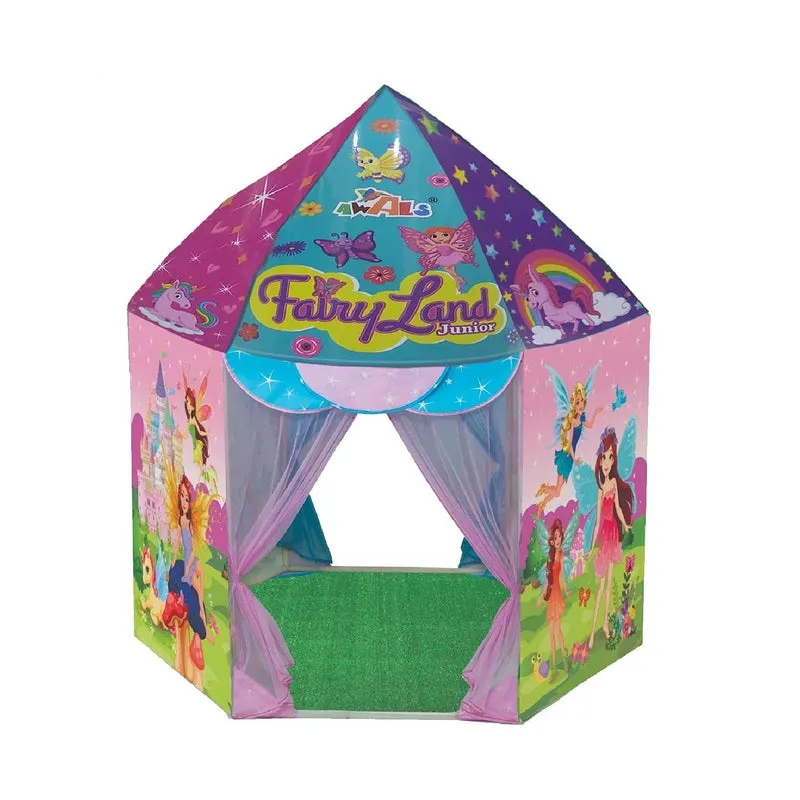 Combo of 2 Creative Tent Castle Play House With Rechargeable USB Mini Star Laser Light for Kids