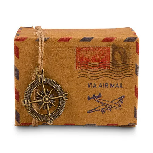 Destination Wedding Airmail Favor Box Kit (Pack of 10)