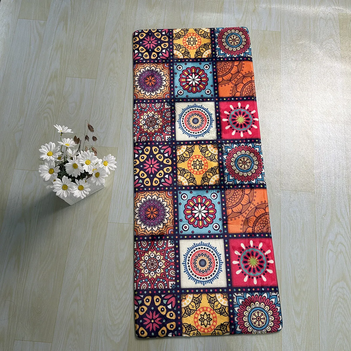 Moroccan Ethnic Floor Mat Nonslip Modern Kitchen Essential