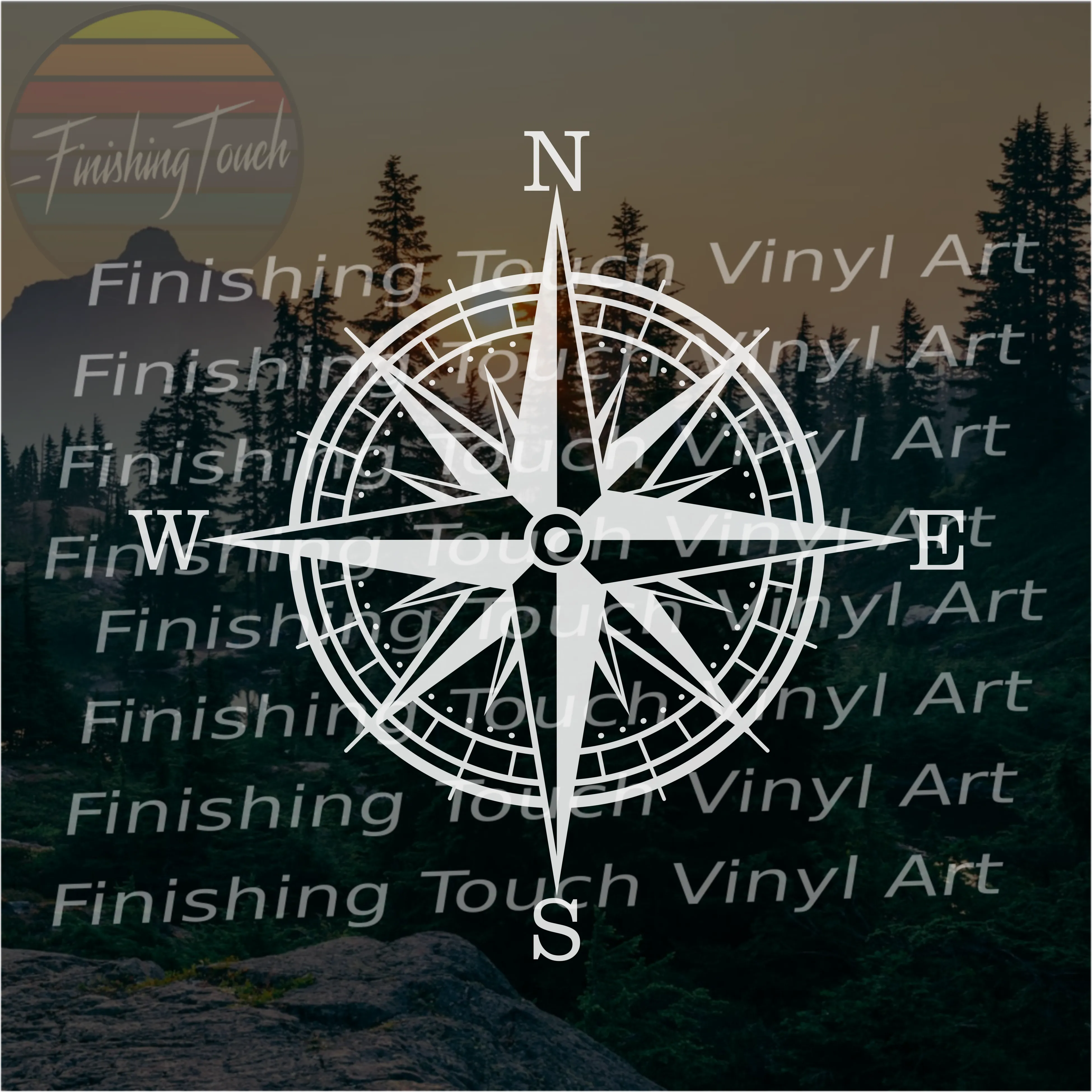 Nautical Star Compass Rose
