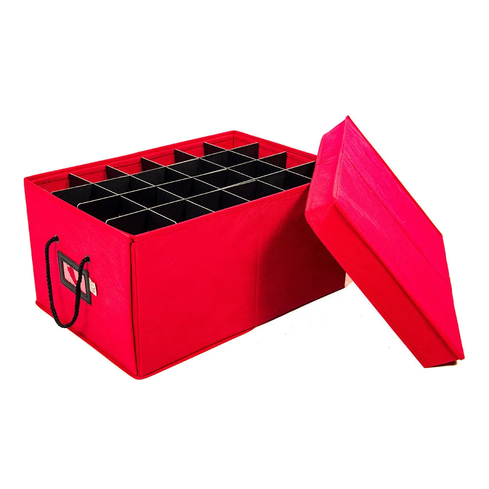 Ornament Storage Box with 3 Trays