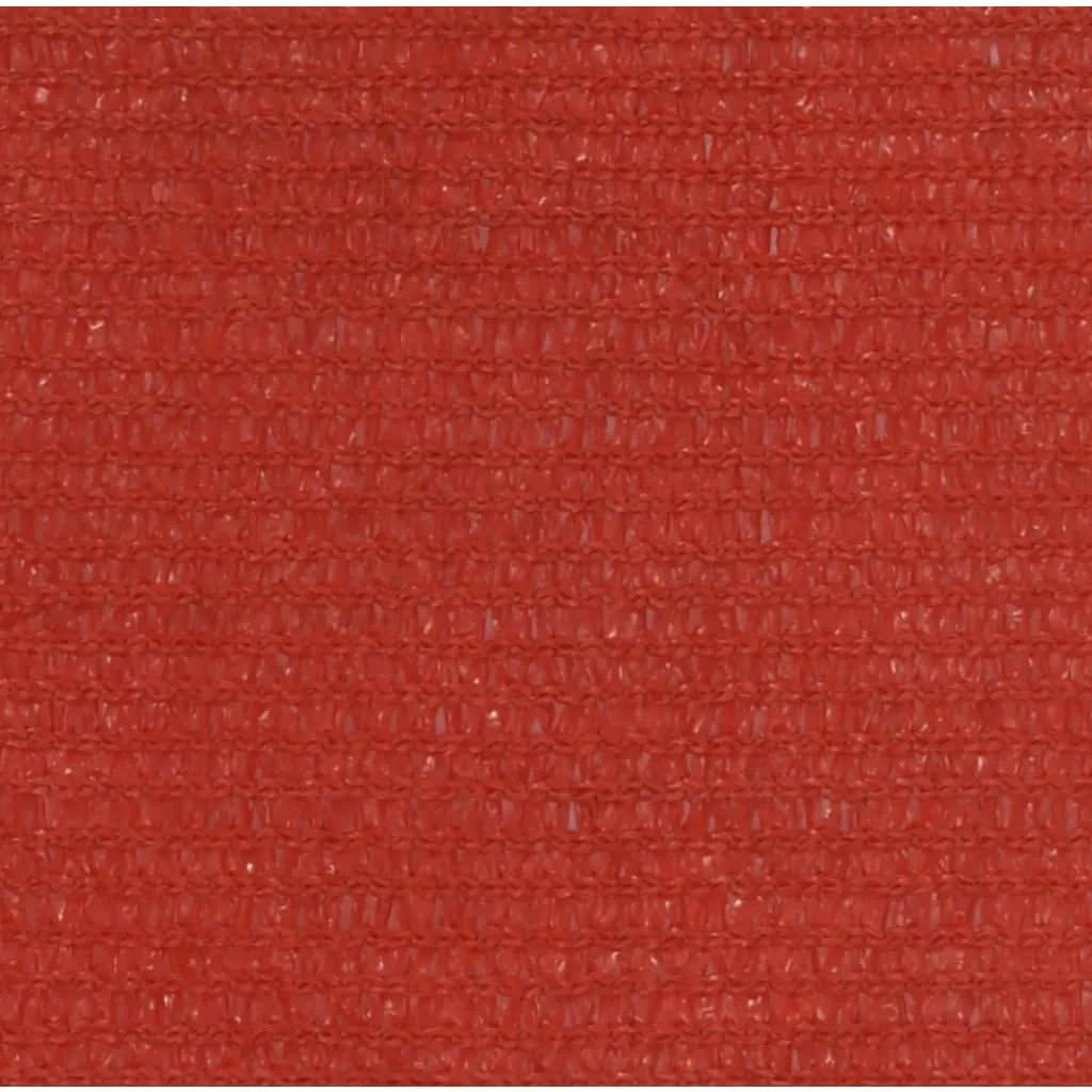 Sunshade Sail 160 g/m² Red 4/5x3 m HDPE