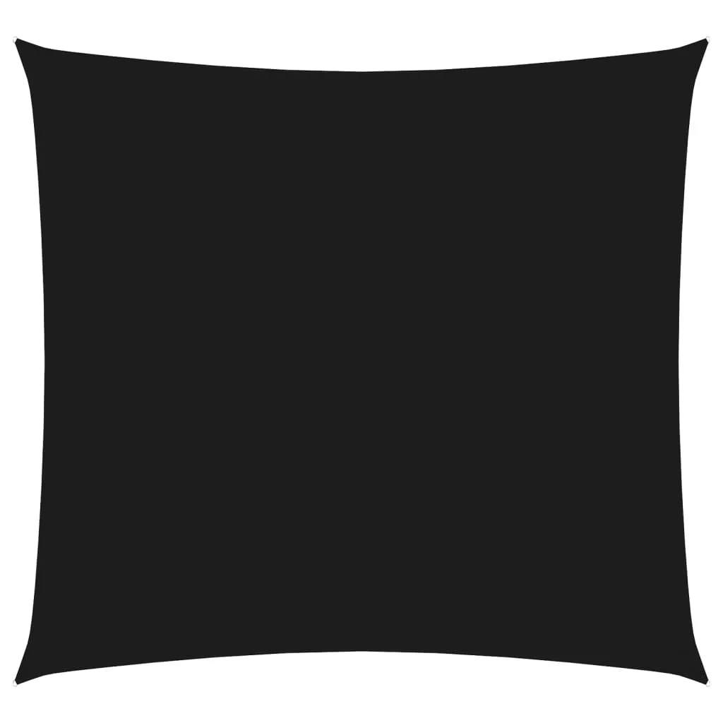 Sunshade Sail Oxford Fabric Square 2x2 m Black