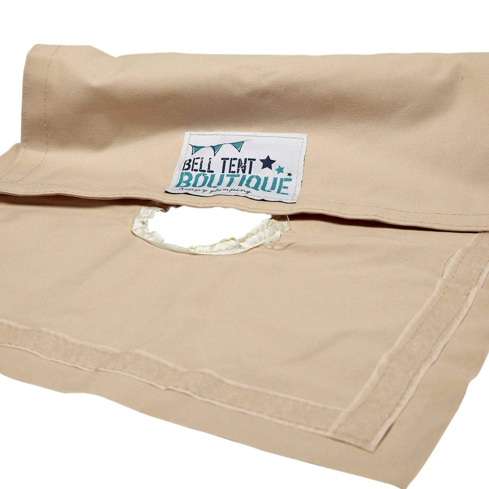 The Stove Mate - Fireproof Canvas Tent Stove Flap DIY Installation Kit