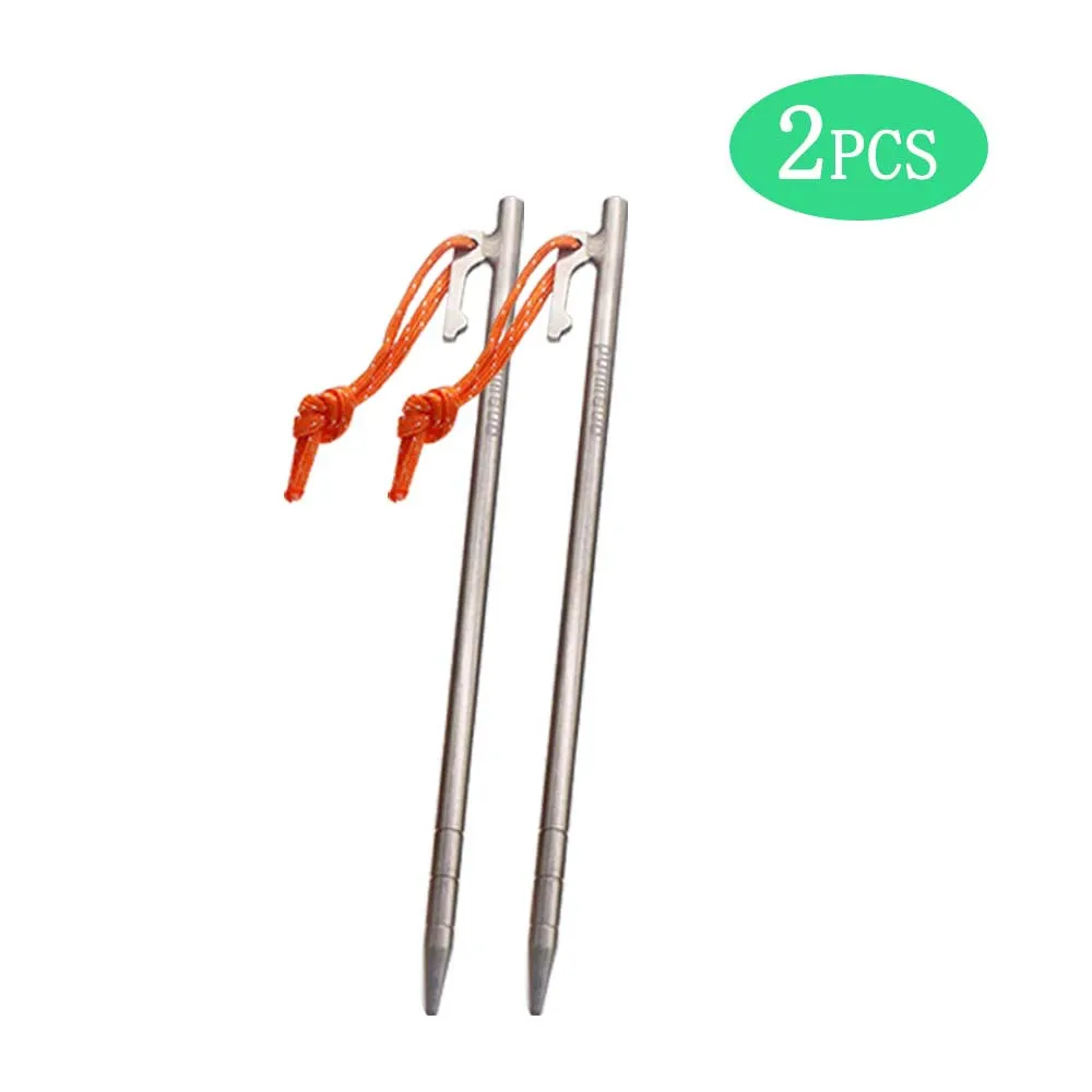 Titanium Tent Stakes-- Φ8*240mm